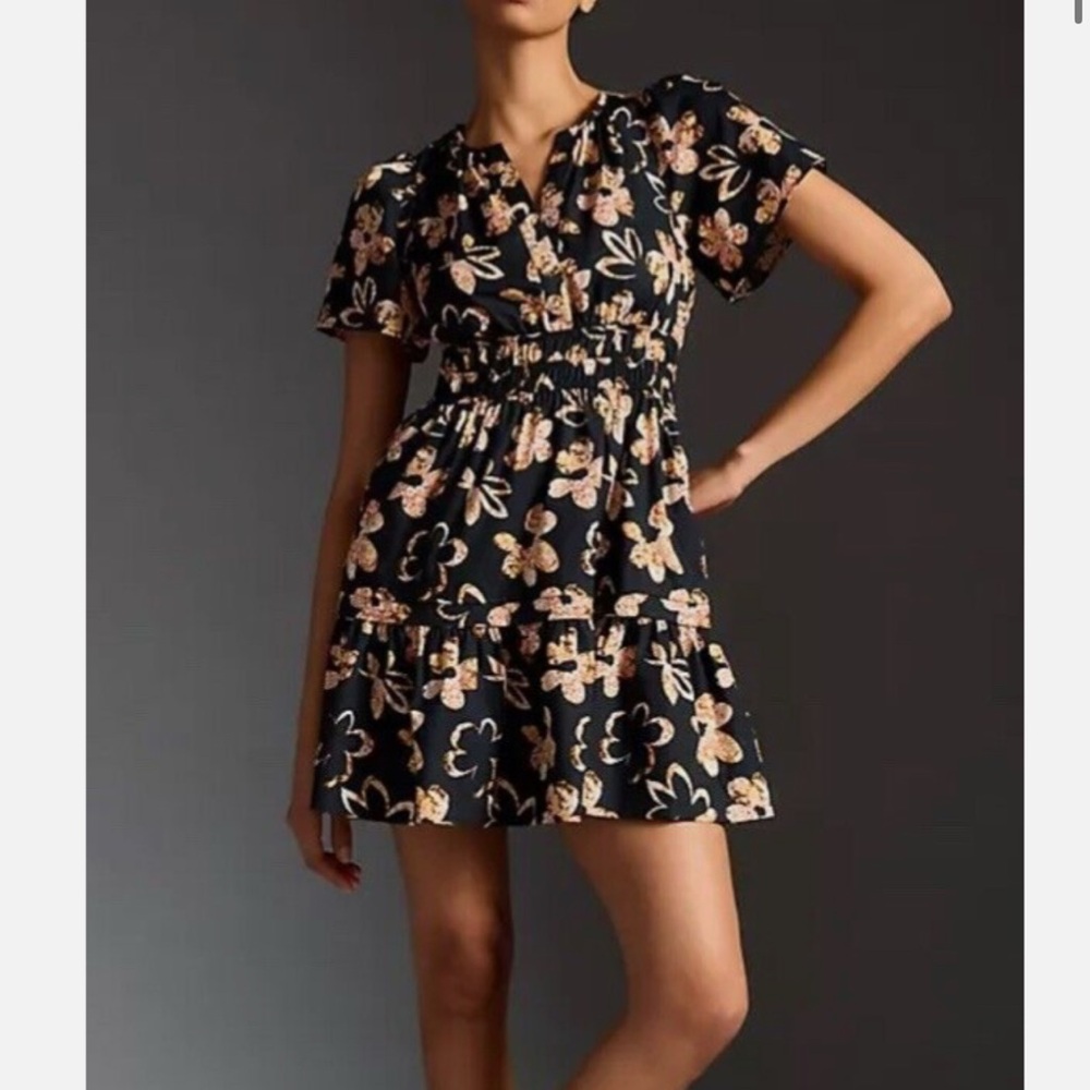Anthropologie Floral Somerset Mini